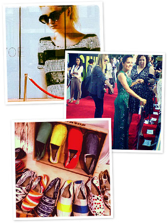 Rachel Zoe; Salma Hayek: Soludos