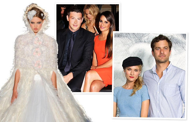 Chanel, Lea Michele, Cory Monteith