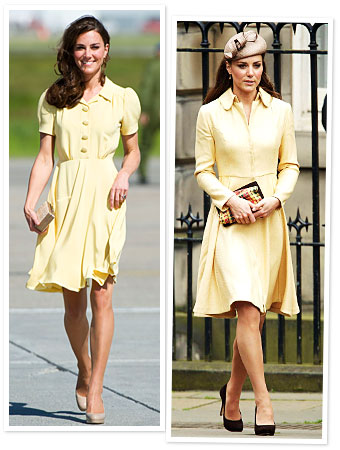 Kate Middleton in Yellow
