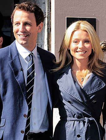 Seth Meyers, Kelly Ripa