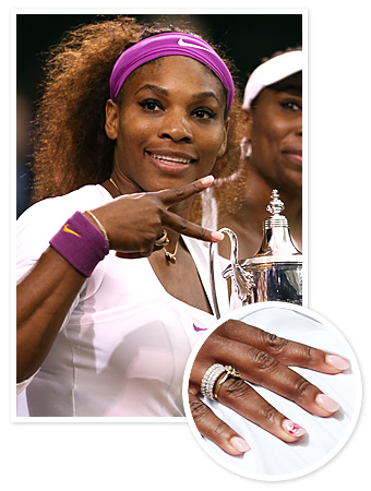 Serena Williams Manicure
