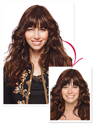 Jessica Biel hair