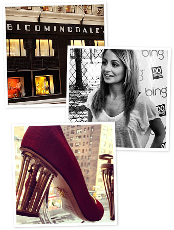Bloomingdales, Nicole Richie, Charlotte Olympia
