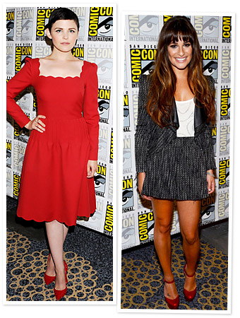 Ginnifer Goodwin, Lea Michele