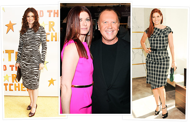 Debra Messing, Michael Kors