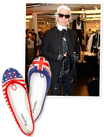 Karl Lagerfeld, Repetto