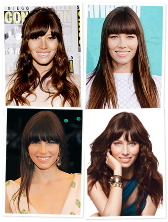 Jessica Biel hair