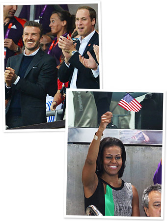 David Beckham, Prince William, Michelle Obama