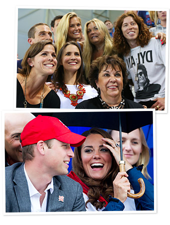 Prince William, Kate Middleton, Bar Rafaeli, Shaun White
