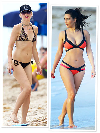 Gwen Stefani, Kim Kardashian