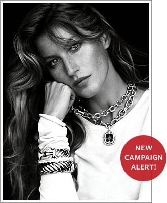 Gisele Bundchen and David Yurman