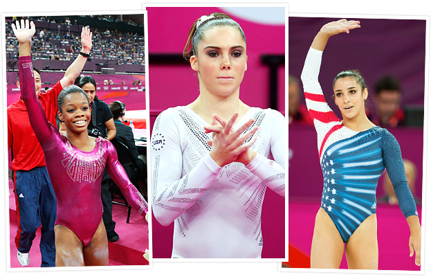 Gabby Douglas, McKayla Maroney, Aly Raisman