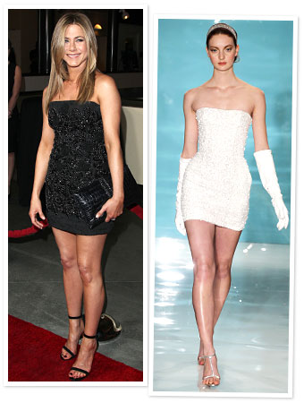 jennifer aniston, wedding, reem acra