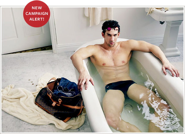 Michael Phelps Louis Vuitton ad