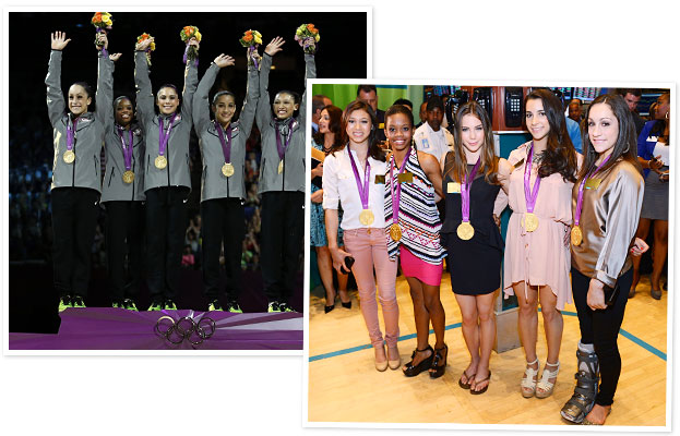 Fierce Five Olympic Gymnasts