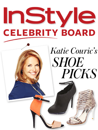 Katie Couric, shoes