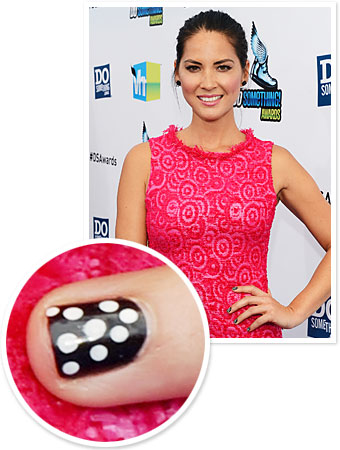 Olivia Munn Manicure - Nails