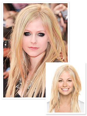 Avril Lavigne Hair