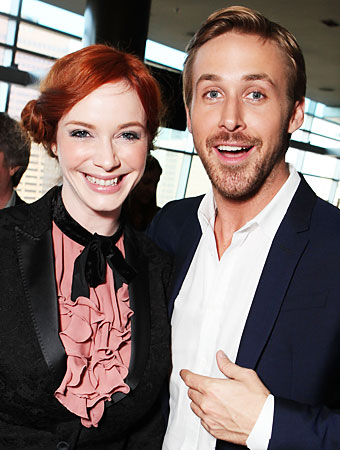 Christina Hendricks Ryan Gosling
