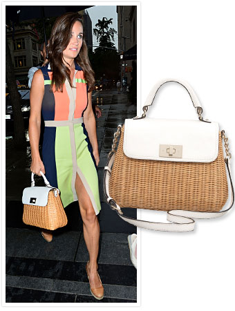 Adriana Lima Takes Her Louis Vuitton Bag to the Beach - PurseBlog