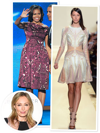 Michelle Obama Herve Leger