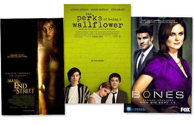 Perks of Being a Wallflower, House at the End of the Street, Bones