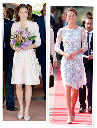 kate middleton asia tour style