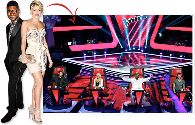 The Voice Usher Shakira