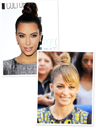 Kim Kardashian and Nicole Richie