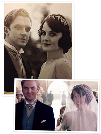Lady Mary Crawley wedding
