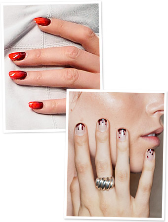 Halloween Runway Manicures