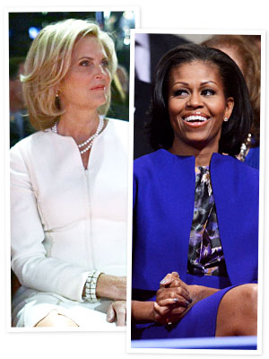 Ann Romney Michelle Obama