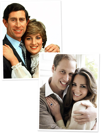 Princess Diana and Kate Middleton