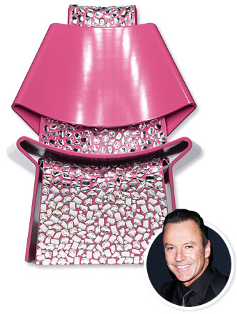 Coli Cowie Pink Project Chair
