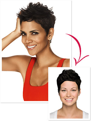 Halle Berry hair