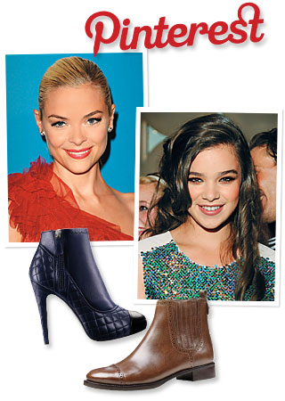 Pinterest, Jaime King; Hailee Steinfeld