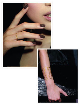 Dior-Gold-Tattoo