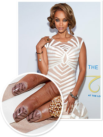 Tyra Banks Nails