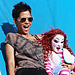 Halle Berry and Daughter Nahla Slide into Halloween at Mr. Bones