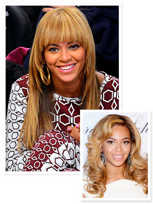 Beyonce - Hair - Bangs