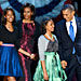 President Obama Re-Elected: The First Family Then and Now