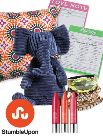 StumbleUpon gift guide list
