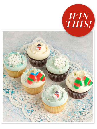 Magnolia Bakery holiday cupcakes