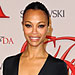 Zoe Saldana's Favorite Red Carpet Moments of 2012