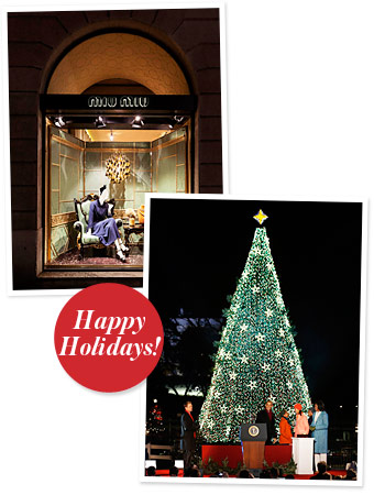 Miu Miu, National Christmas Tree Lighting