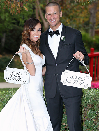 Ashley Hebert and J.P. Rosenbaum wedding