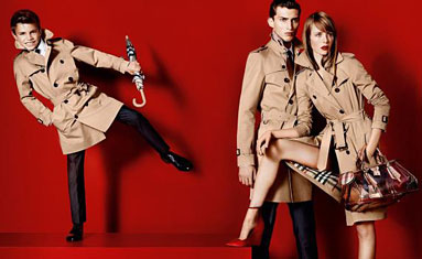 Romeo Beckham Burberry
