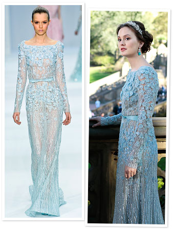 Gossip Girl Clothes Serena on Gossip Girl  Blair Waldorf   S Wedding Dress By Elie Saab