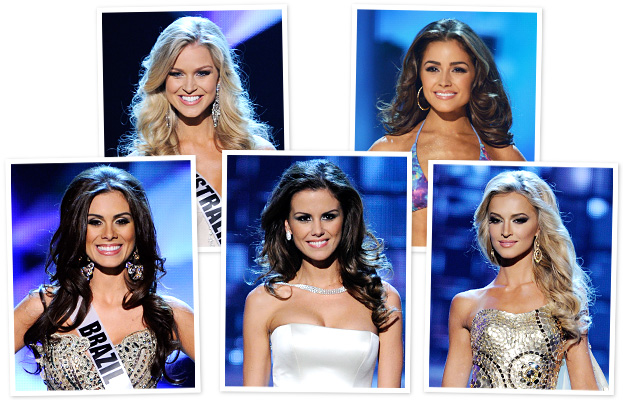 Miss Universe 2012 Hairstyles