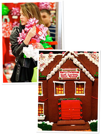 Jessica Alba Holiday Shopping